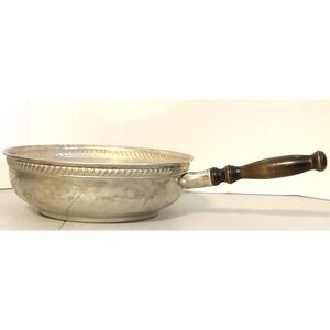 Alvin Silverplate Pan Chafing Dish Insert Wood Handle P538 EP Vintage